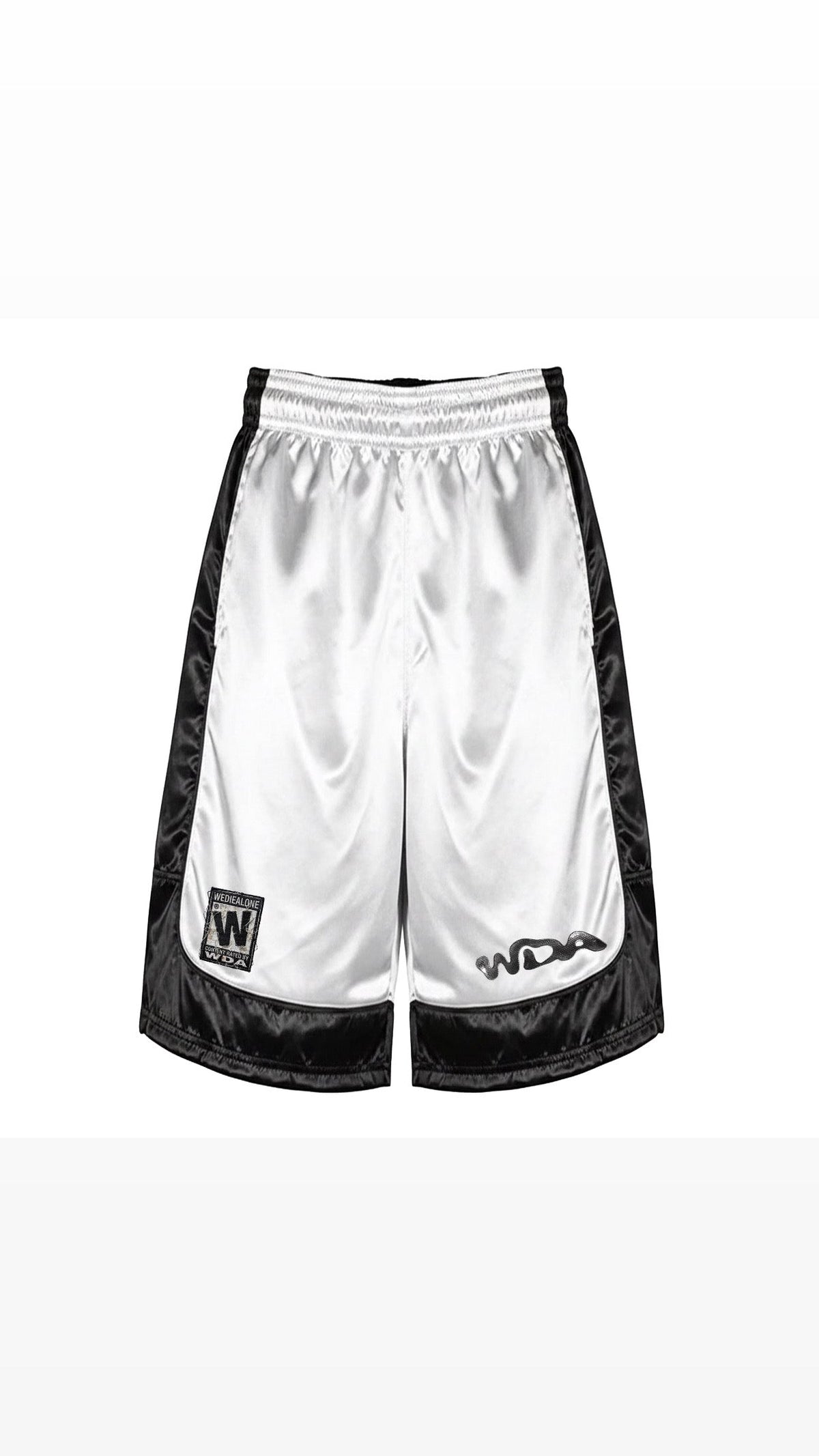 BLACK & WHITE BALL SHORTS