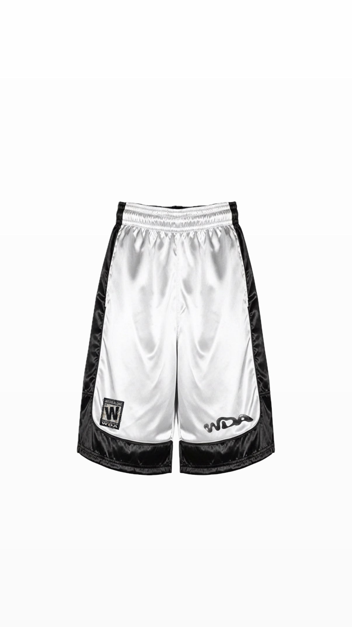 BLACK & WHITE BALL SHORTS